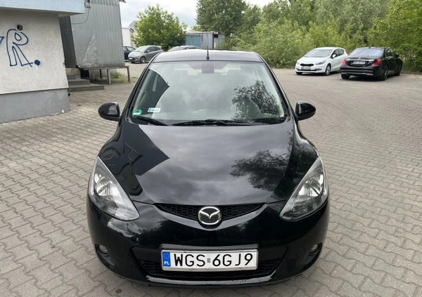 Mazda 2 cena 13500 przebieg: 184000, rok produkcji 2008 z Płock małe 191